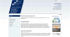 Desktop Screenshot of denkste.info